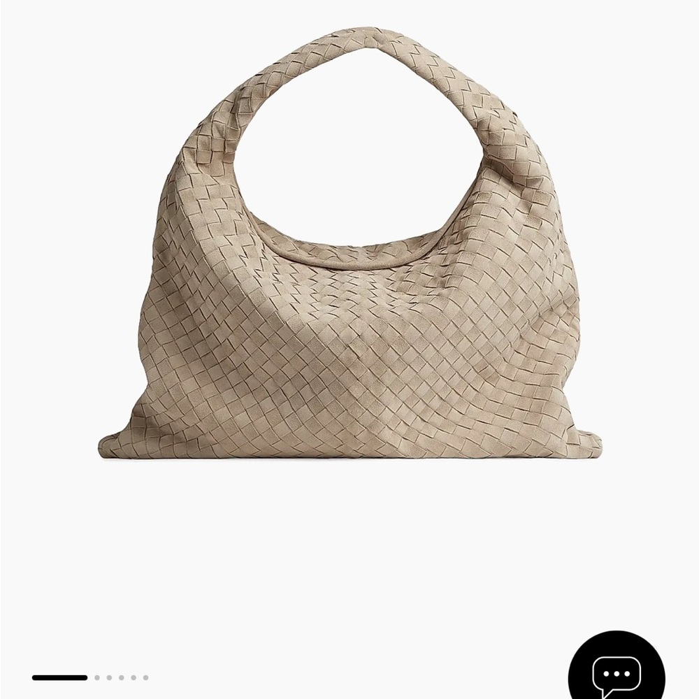 Bottega Large Hop bag suede